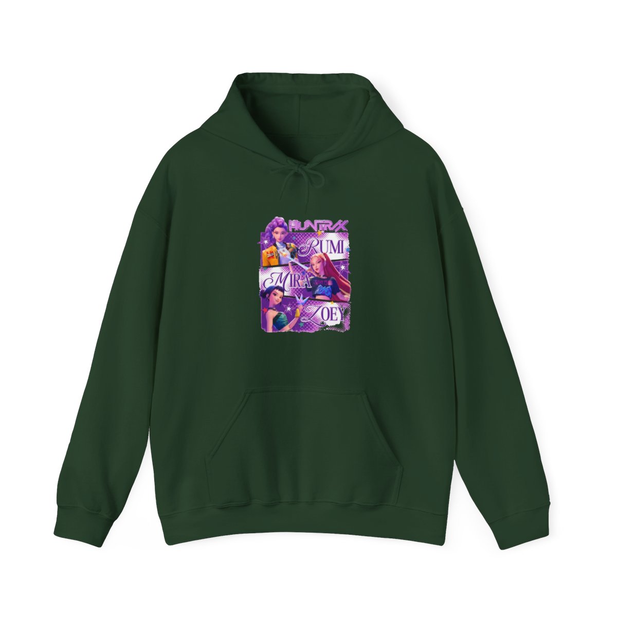 The Huntrix Kpop Demon Hunters Hoodie - alternate angle 3, merchandise
