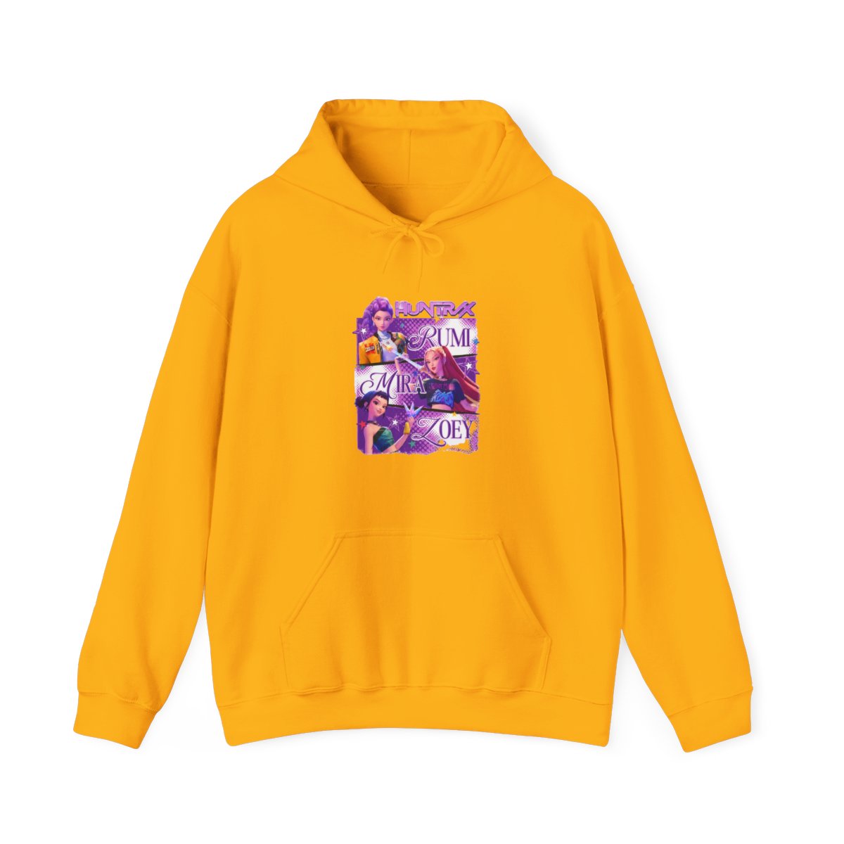The Huntrix Kpop Demon Hunters Hoodie - alternate angle 2, merchandise