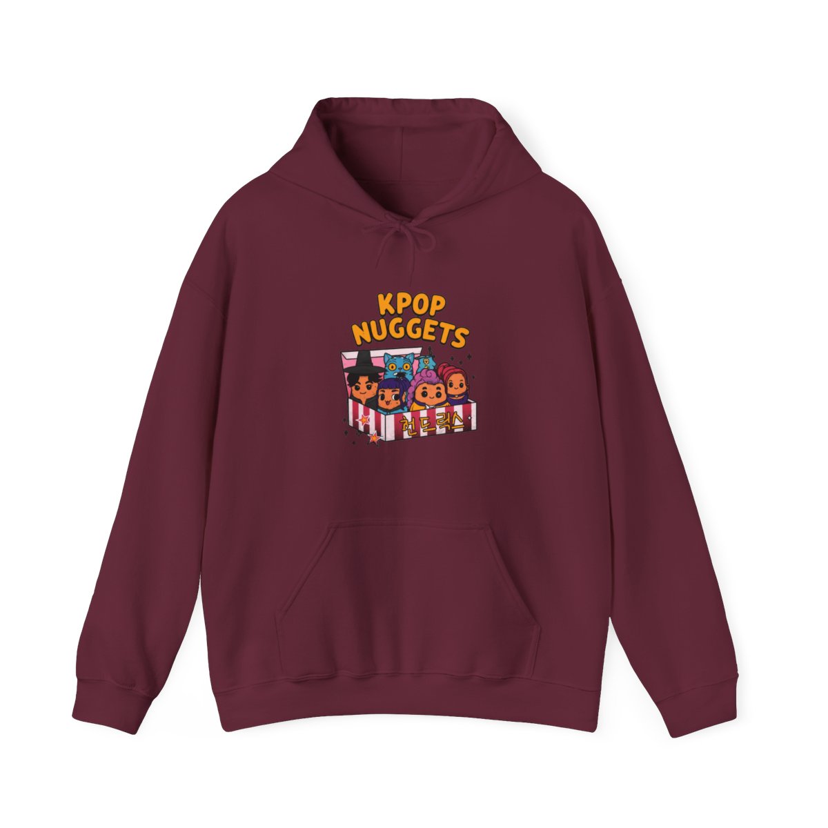 Kpop Nuggets Hoodie | KPop Demon Hunters - alternate angle 2, merchandise