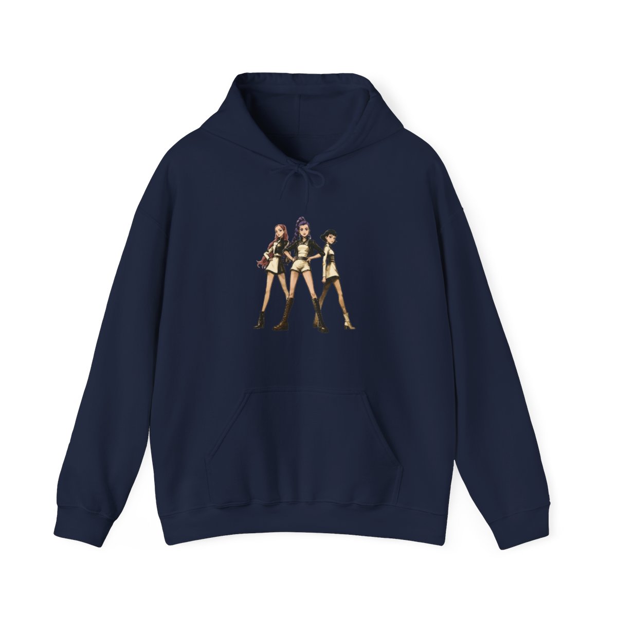 the three kpop hunters sumi e Hoodie | KPop Demon Hunters - alternate angle 5, merchandise