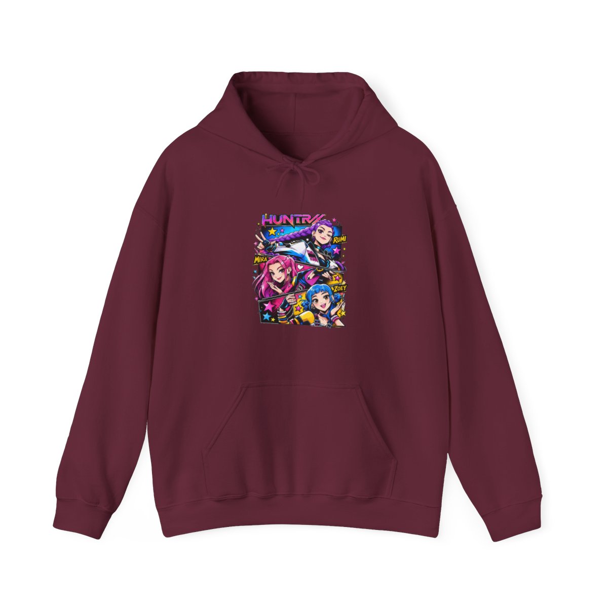 Huntrix - KPop Demon Hunters Hoodie - alternate angle 3, merchandise