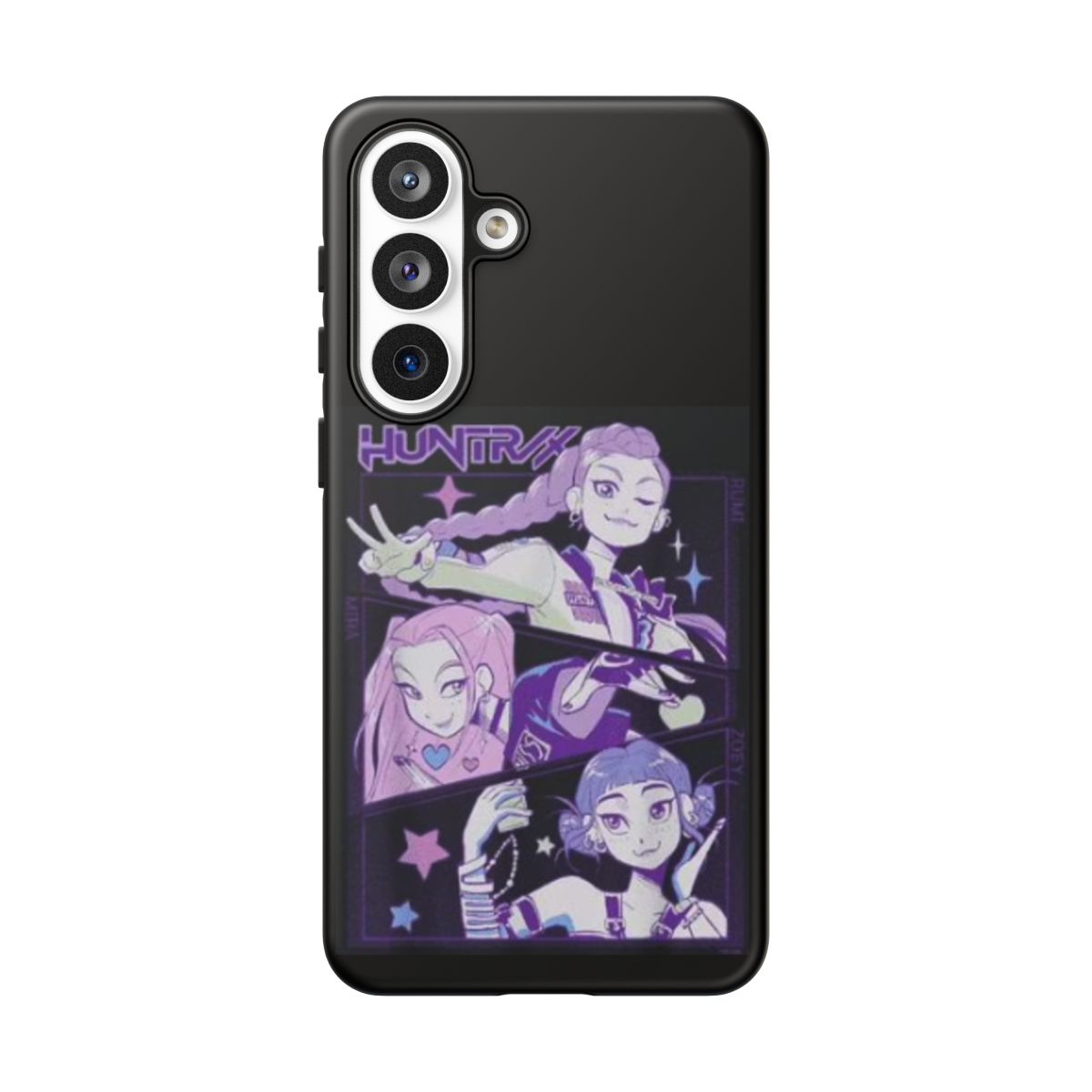 Custom Birthday Frame TV Banner | Kpop Demon Hunters Frame TV | Frame TV Art | Huntrix Digital Birthday Illustration | Samsung TV Art - alternate angle 3, merchandise