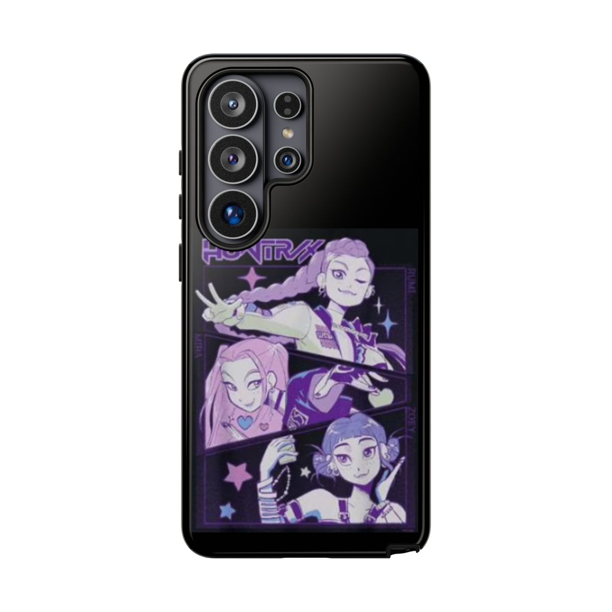 Custom Birthday Frame TV Banner | Kpop Demon Hunters Frame TV | Frame TV Art | Huntrix Digital Birthday Illustration | Samsung TV Art - alternate angle 4, merchandise