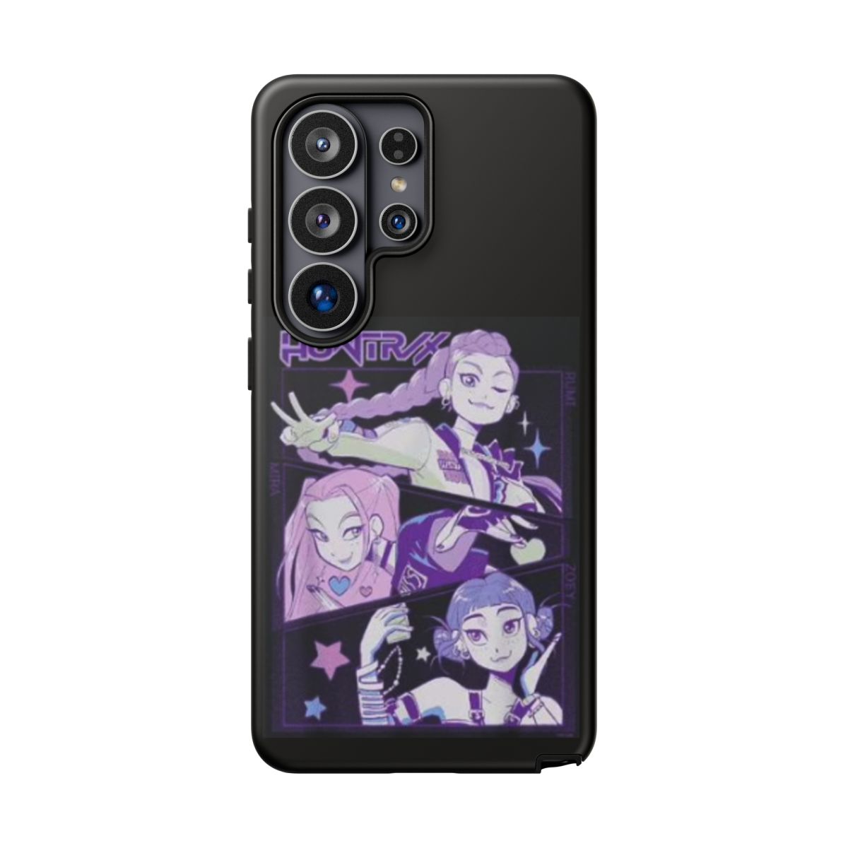 Custom Birthday Frame TV Banner | Kpop Demon Hunters Frame TV | Frame TV Art | Huntrix Digital Birthday Illustration | Samsung TV Art - alternate angle 5, merchandise