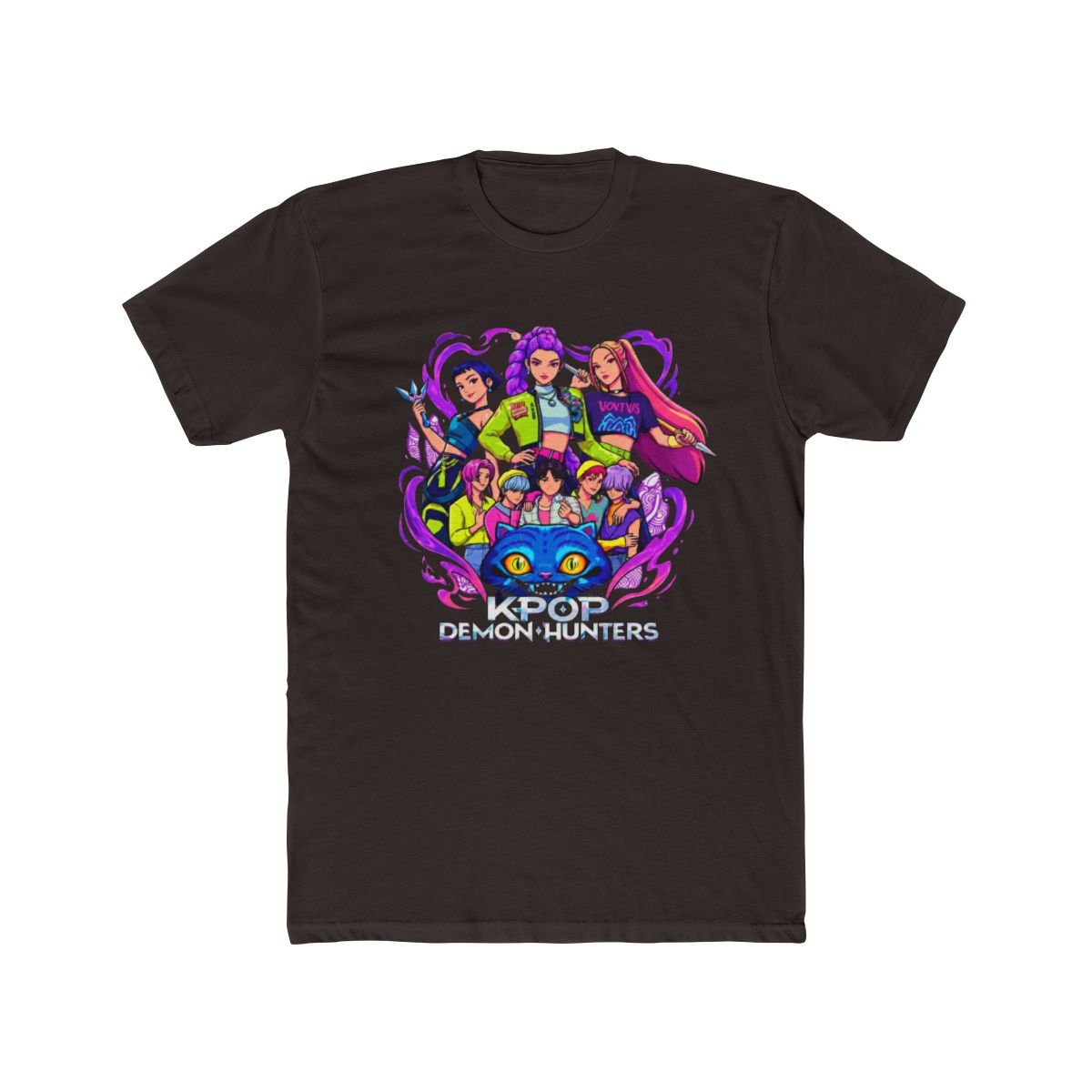 Kpop Demon Hunters Heroic Group T Shirt - alternate angle 3, merchandise