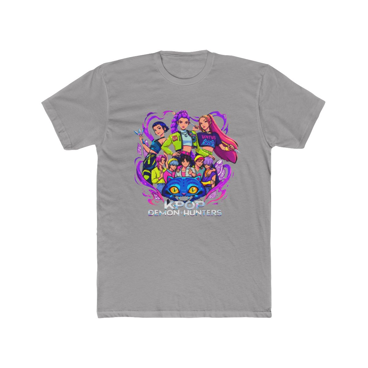 Kpop Demon Hunters Heroic Group T Shirt - alternate angle 2, merchandise