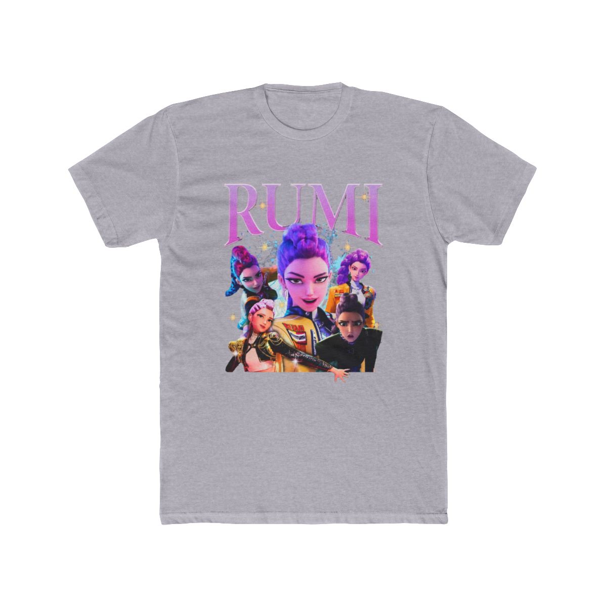 Rumi K-pop Demon Hunters Vintage 90s T Shirt | KPop Demon Hunters - alternate angle 4, merchandise