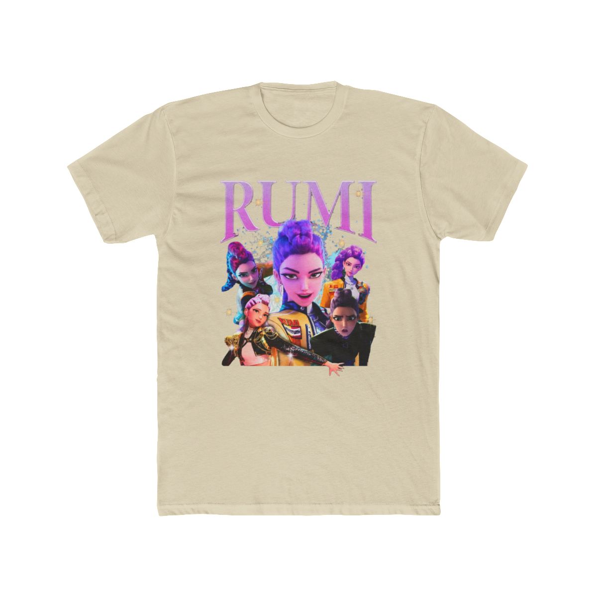 Rumi K-pop Demon Hunters Vintage 90s T Shirt | KPop Demon Hunters - alternate angle 3, merchandise