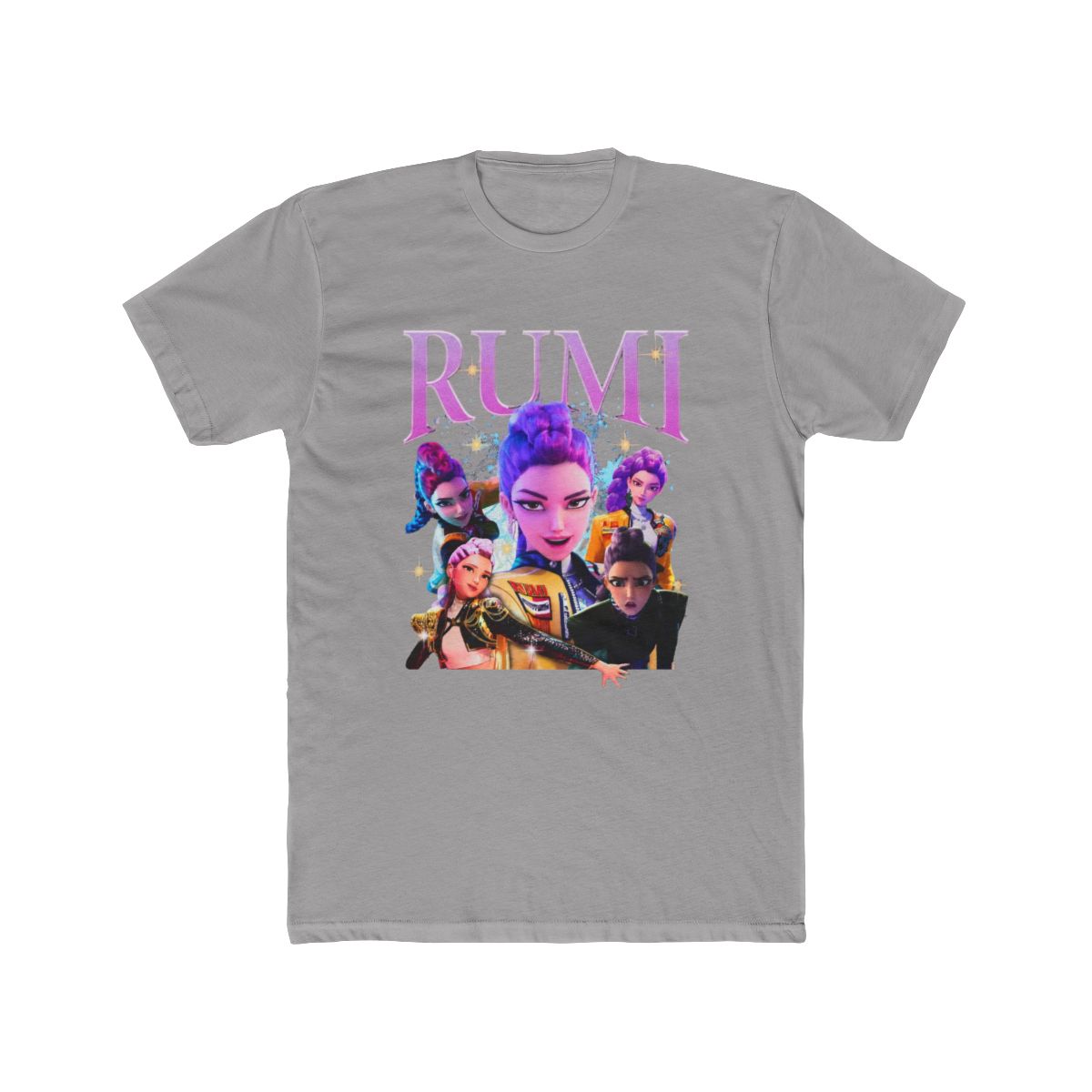 Rumi K-pop Demon Hunters Vintage 90s T Shirt | KPop Demon Hunters - alternate angle 2, merchandise