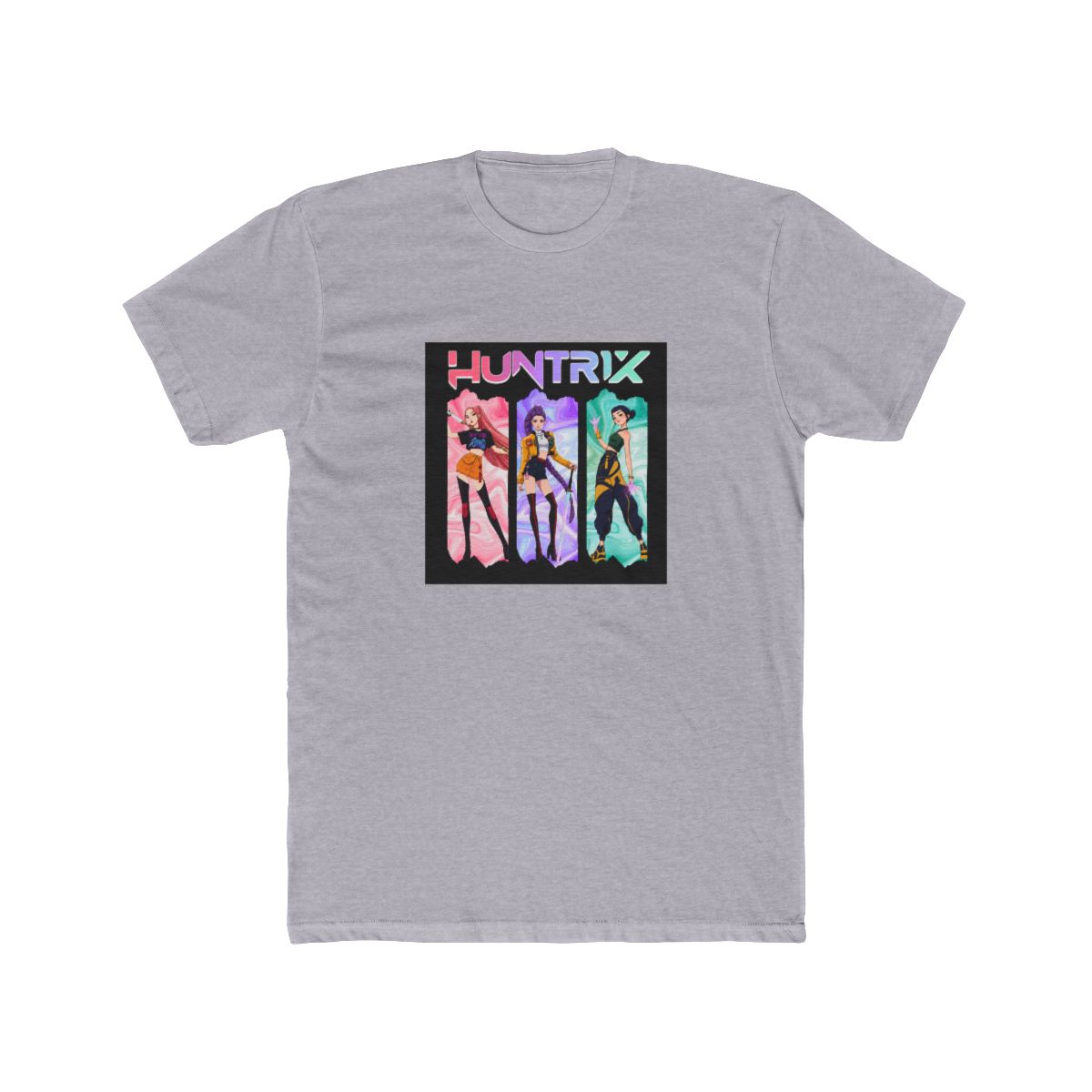 Kpop Demon Hunters T Shirt For Kids, Kpop Huntrix Youth, Demon Hunter Merch, Saja Girls M10436 T-Shirt - alternate angle 2, merchandise