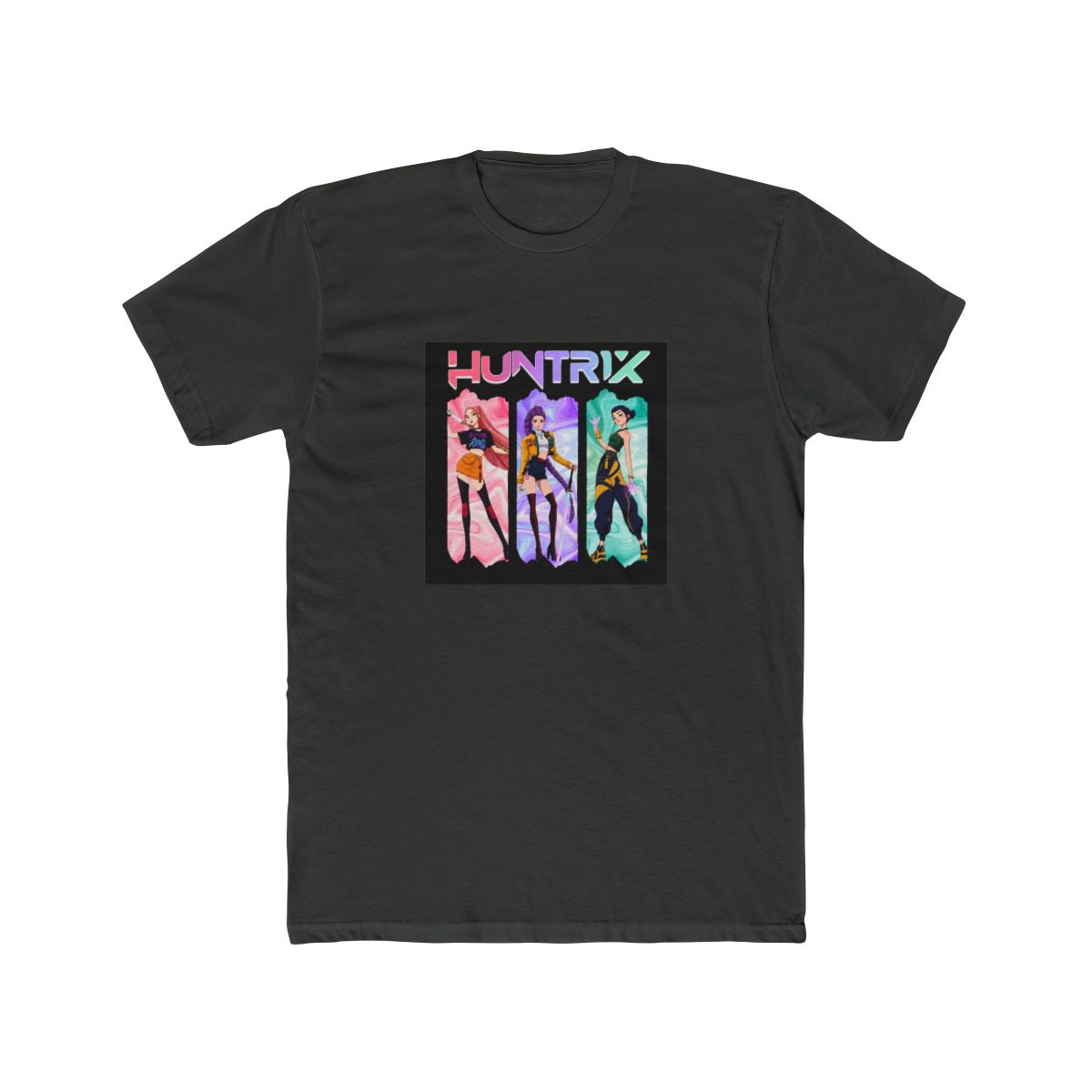 Kpop Demon Hunters T Shirt For Kids, Kpop Huntrix Youth, Demon Hunter Merch, Saja Girls M10436 T-Shirt - alternate angle 4, merchandise