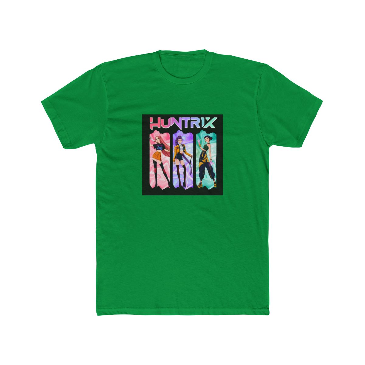 Kpop Demon Hunters T Shirt For Kids, Kpop Huntrix Youth, Demon Hunter Merch, Saja Girls M10436 T-Shirt - alternate angle 5, merchandise