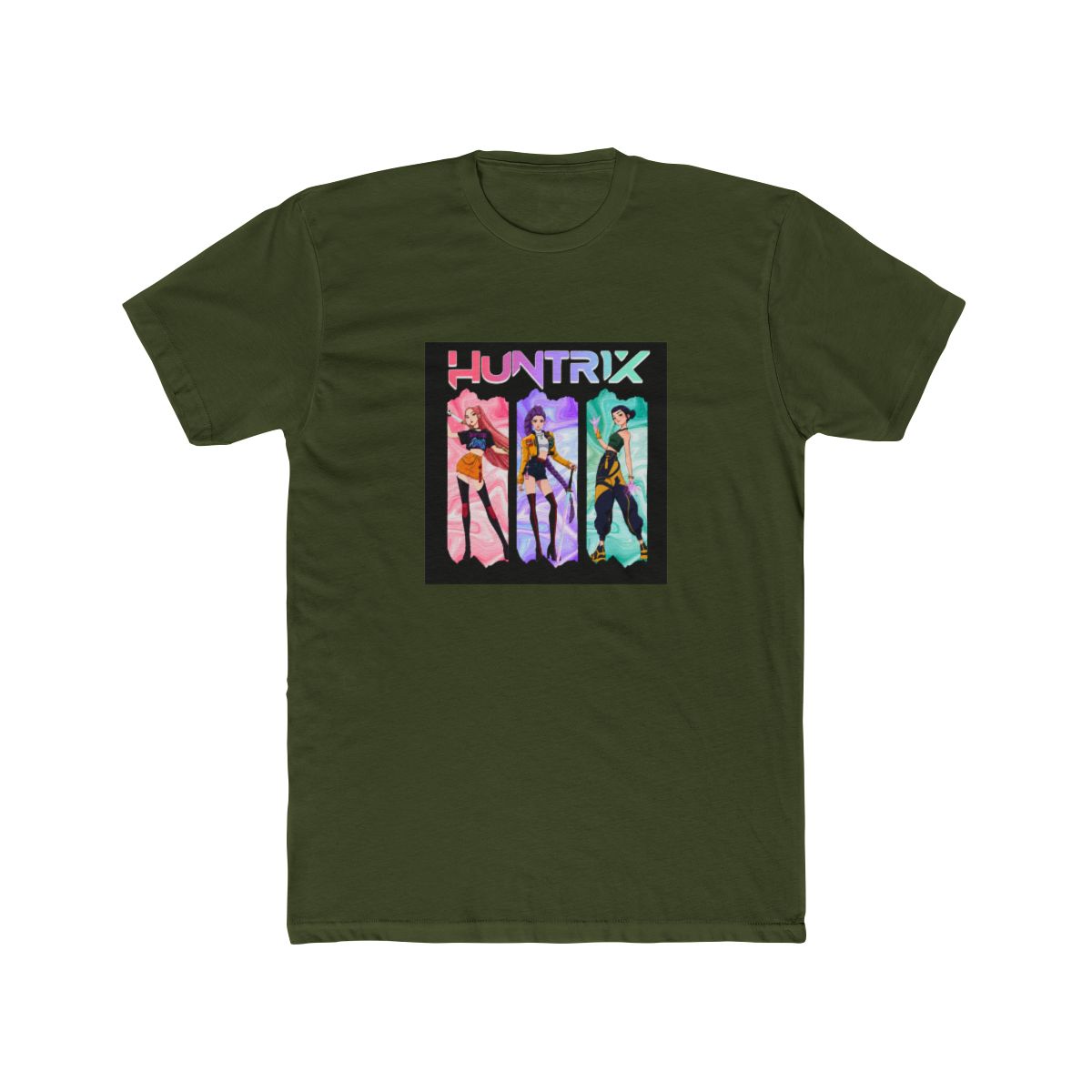 Kpop Demon Hunters T Shirt For Kids, Kpop Huntrix Youth, Demon Hunter Merch, Saja Girls M10436 T-Shirt - alternate angle 3, merchandise