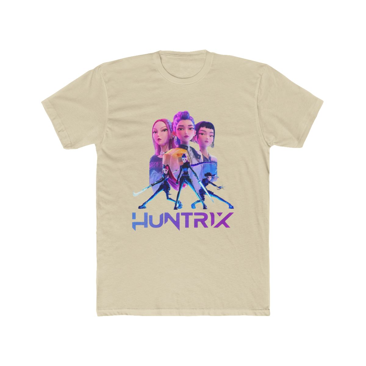 Huntrix Kpop Demon Hunters M8390 T Shirt - alternate angle 3, merchandise