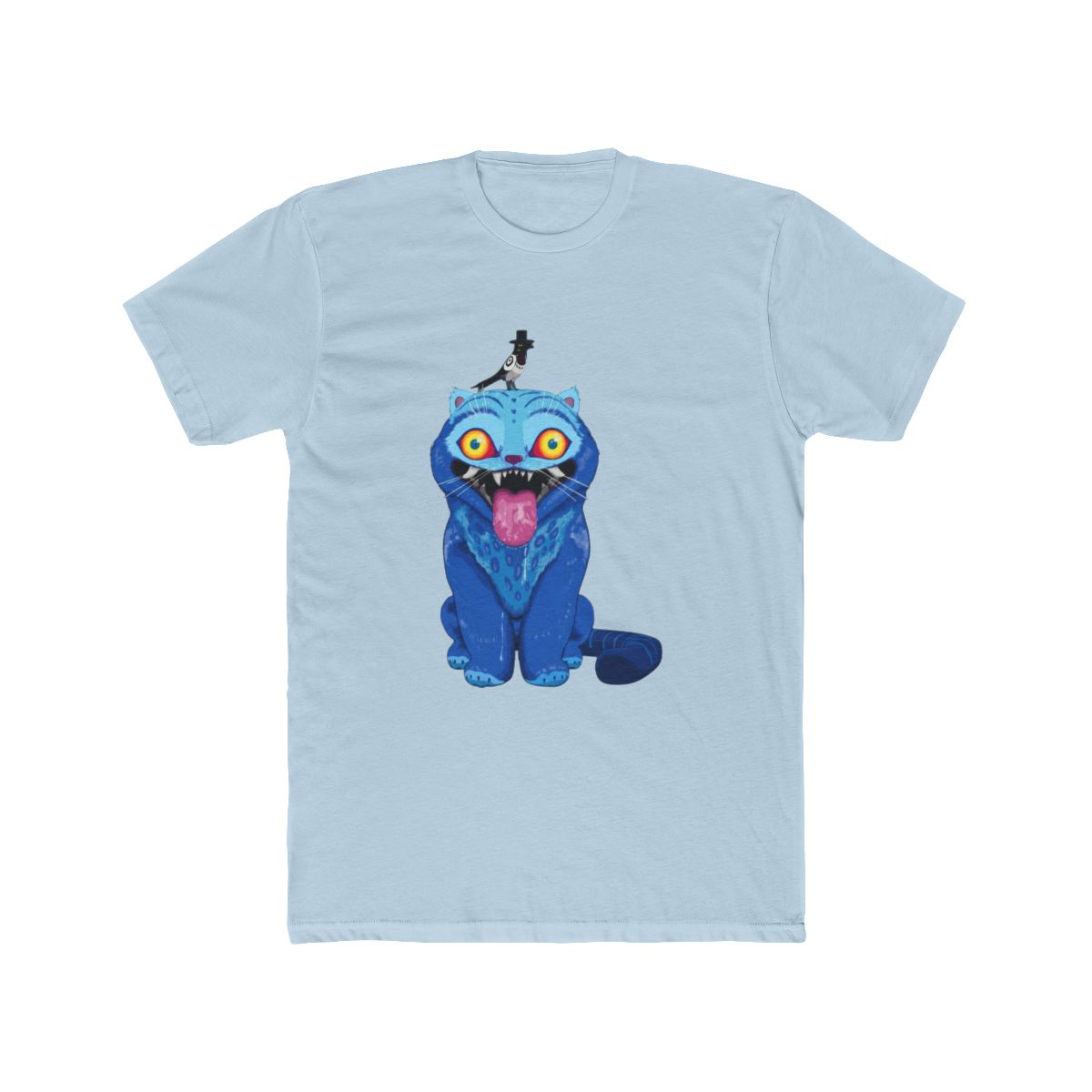 Tiger and Bird Kpop Demon Hunters M8402 T Shirt - alternate angle 2, merchandise