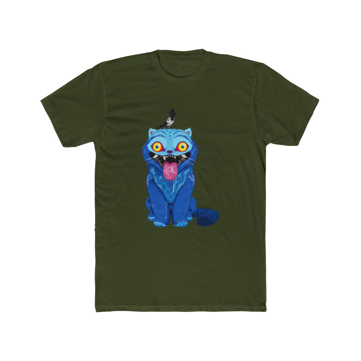 Tiger and Bird Kpop Demon Hunters M8402 T Shirt - alternate angle 5, merchandise
