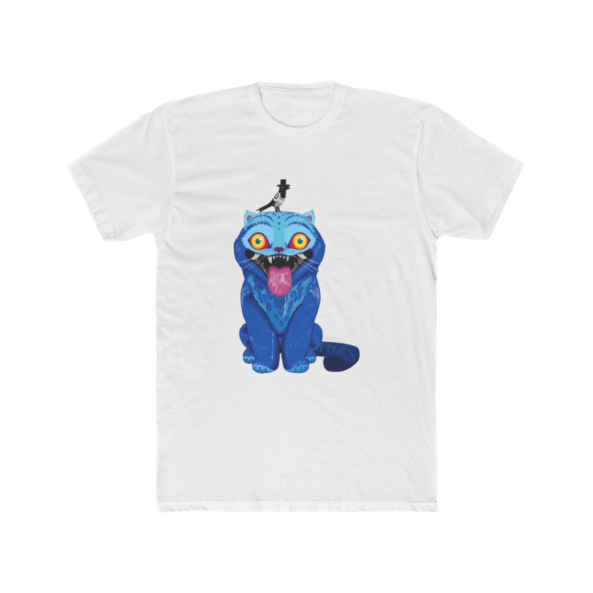 Tiger and Bird Kpop Demon Hunters M8402 T Shirt - alternate angle 3, merchandise