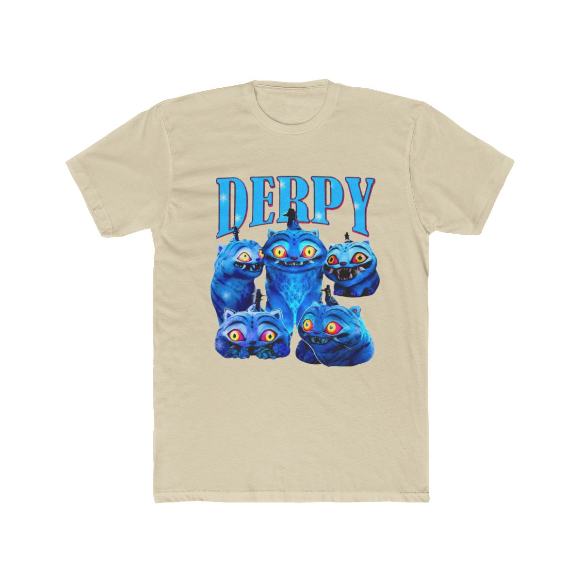 Tiger Derpy Kpop Demon Hunters T Shirt - alternate angle 2, merchandise