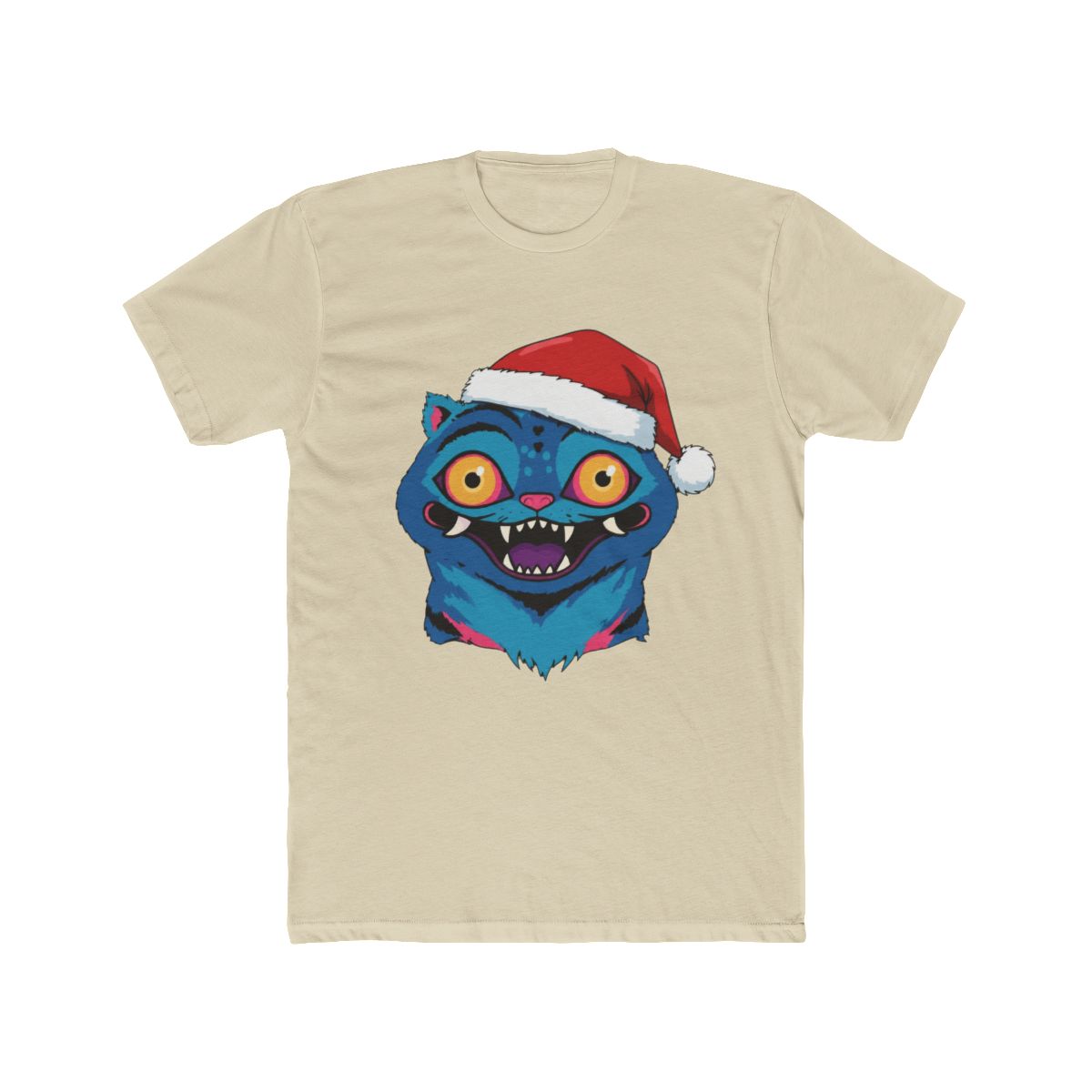 Derpy Tiger Christmas Kpop Demon Hunters M9261 T Shirt - alternate angle 5, merchandise