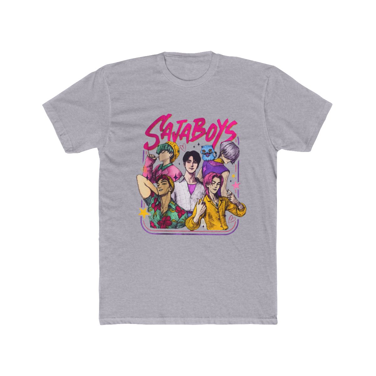 Saja Boys Demon Hunters T Shirt | KPop Demon Hunters - alternate angle 4, merchandise