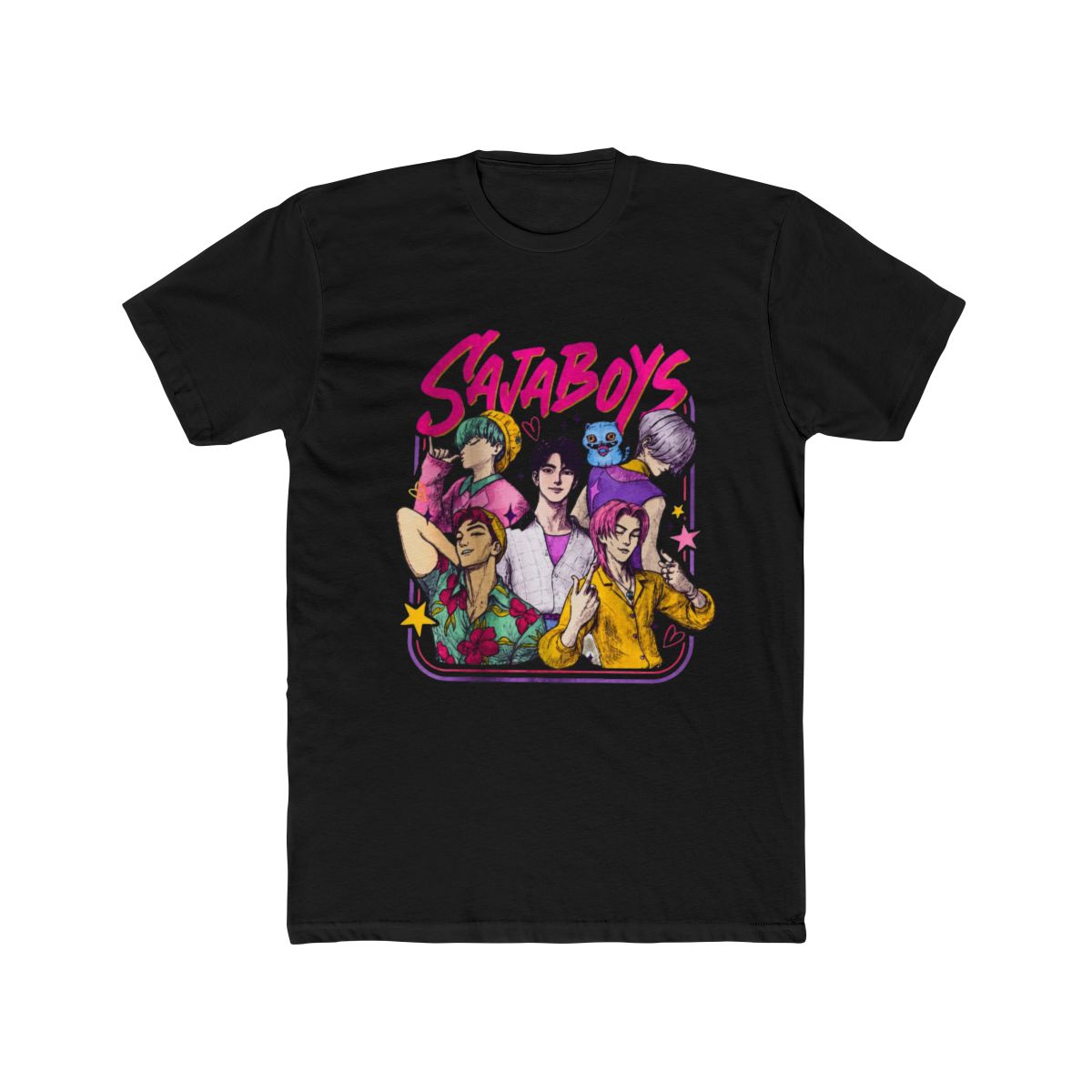 Saja Boys Demon Hunters T Shirt | KPop Demon Hunters - alternate angle 3, merchandise
